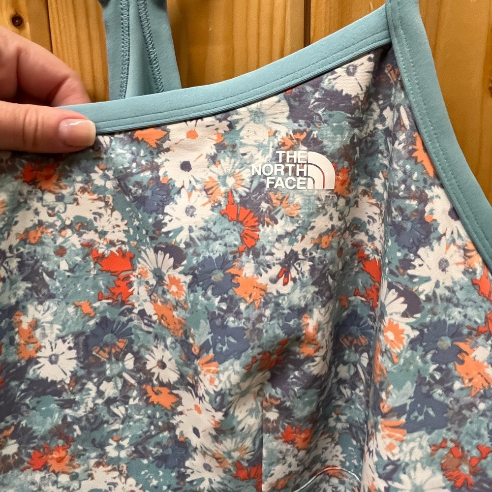 The North Face Women's Arque Floral Print Hike Dress Built in Shorts, 3X - Picture 3 of 10